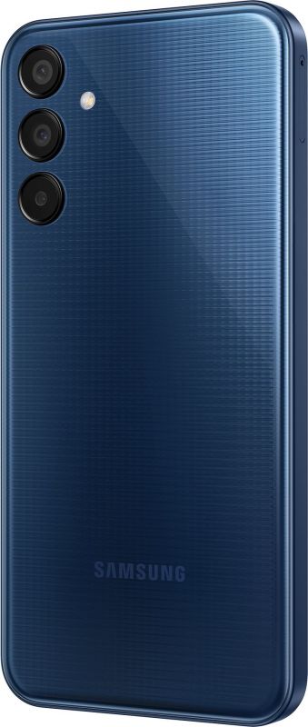 Смартфон Samsung Galaxy M15 5G (M156) 6.6" 4/128ГБ, 2SIM, 6000мА•год, синій темний