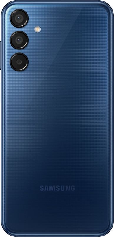 Смартфон Samsung Galaxy M15 5G (M156) 6.6" 4/128ГБ, 2SIM, 6000мА•год, синій темний