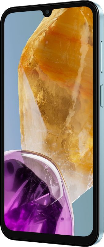 Смартфон Samsung Galaxy M15 5G (M156) 6.6" 4/128ГБ, 2SIM, 6000мА•год, синій світлий