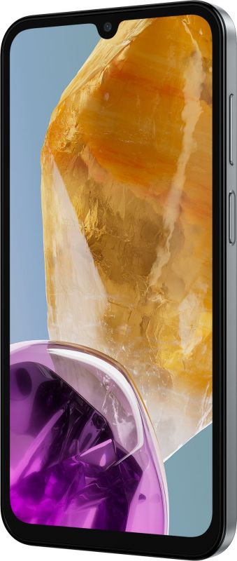 Смартфон Samsung Galaxy M15 5G (M156) 6.6" 4/128ГБ, 2SIM, 6000мА•год, сірий