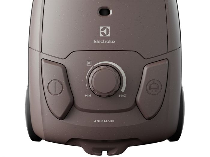 Пилосос Electrolux мішковий, 650Вт, 3л, HEPA11, s-bag, 4 насадки, коричневий