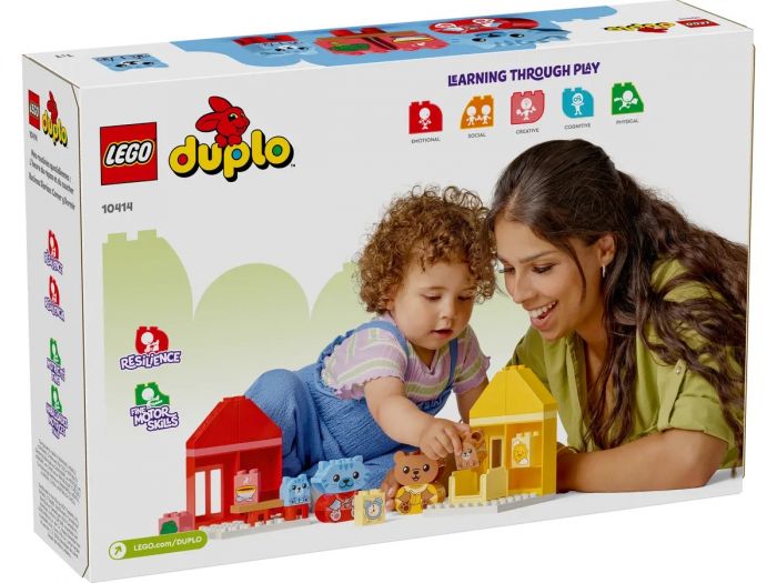 Конструктор LEGO DUPLO My First Повсякденні процедури: Час вечері й сну