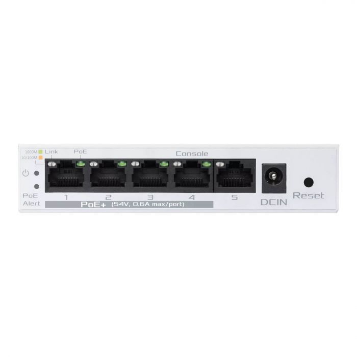 Комутатор ASUS ExpertWiFi EBP15 5xGE (4xPoE), 60Вт, Керований L2+