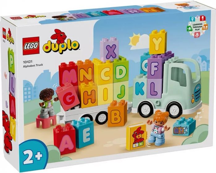 Конструктор LEGO DUPLO Town Вантажівка з абеткою