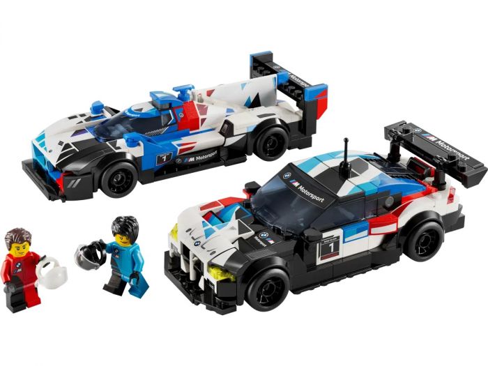 Конструктор LEGO Speed Champions Автомобілі для перегонів BMW M4 GT3 і BMW M Hybrid V8