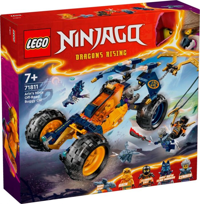 Конструктор LEGO Ninjago Багі для бездоріжжя ніндзя Арін