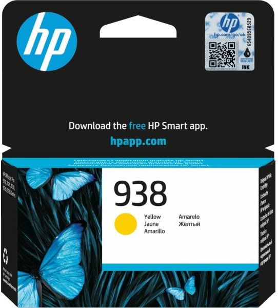 Картридж HP No.938 OfficeJet Pro 9110b/9120/9120b/9130/9130b/9700/9700e Yellow (800 стор)