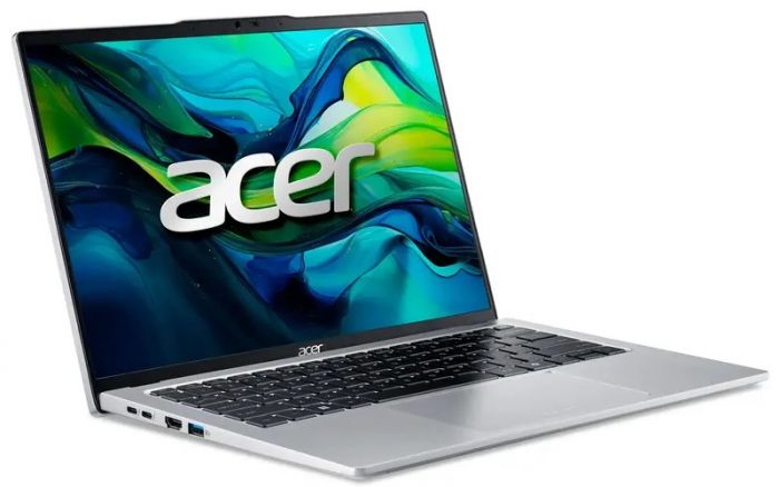 Ноутбук Acer Swift Go 14 SFG14-73T 14" WUXGA IPS Touch, Intel U7-155H, 32GB, F1TB, UMA, Win11, сріблястий