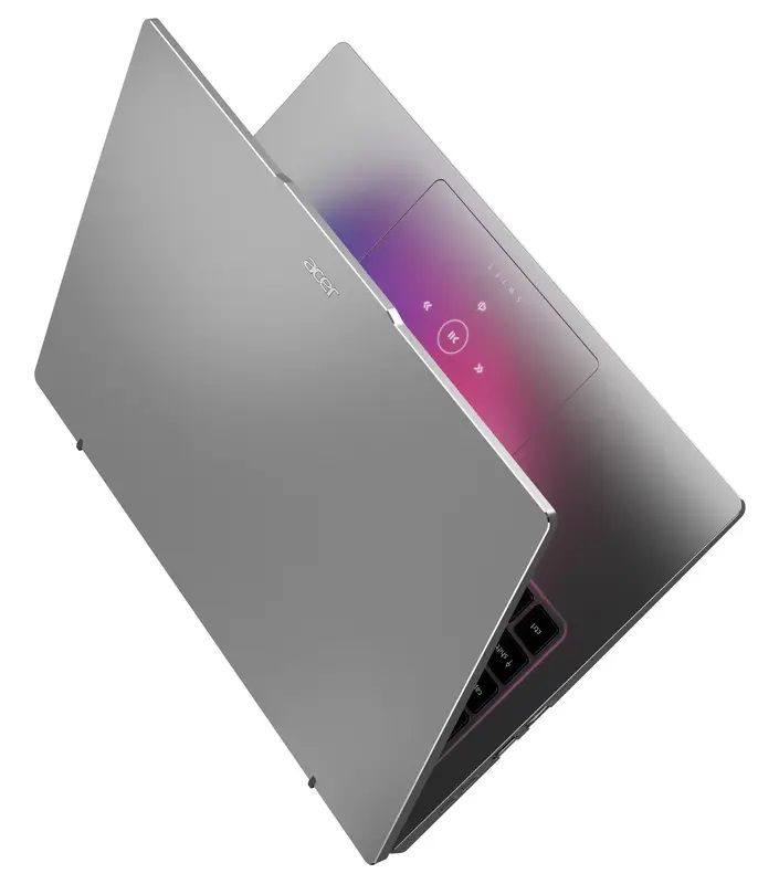 Ноутбук Acer Swift Go 14 SFG14-73T 14" WUXGA IPS Touch, Intel U7-155H, 32GB, F1TB, UMA, Win11, сріблястий