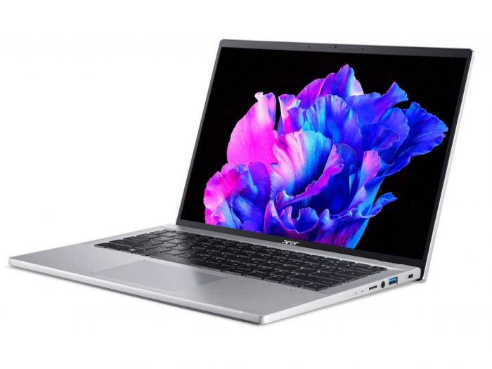 Ноутбук Acer Swift Go 14 SFG14-71 14" 2.2K IPS, Intel i5-1335U, 16GB, F1TB, UMA, Lin, сріблястий