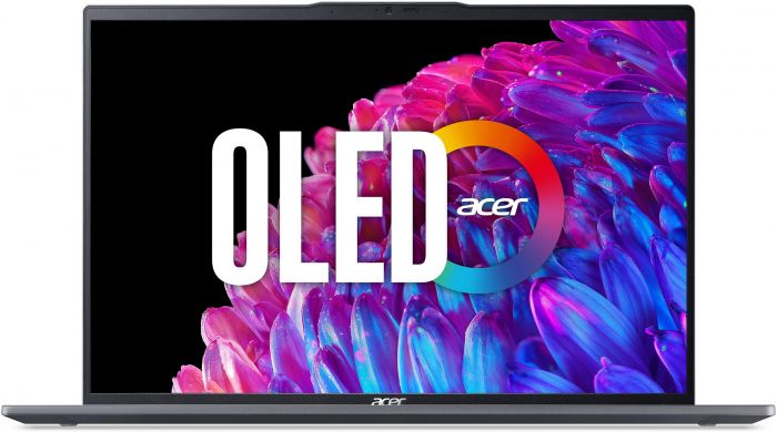 Ноутбук Acer Swift Go 16 SFG16-72 16" 3.2K OLED, Intel U5-125H, 16GB, F512GB, UMA, Lin, сірий