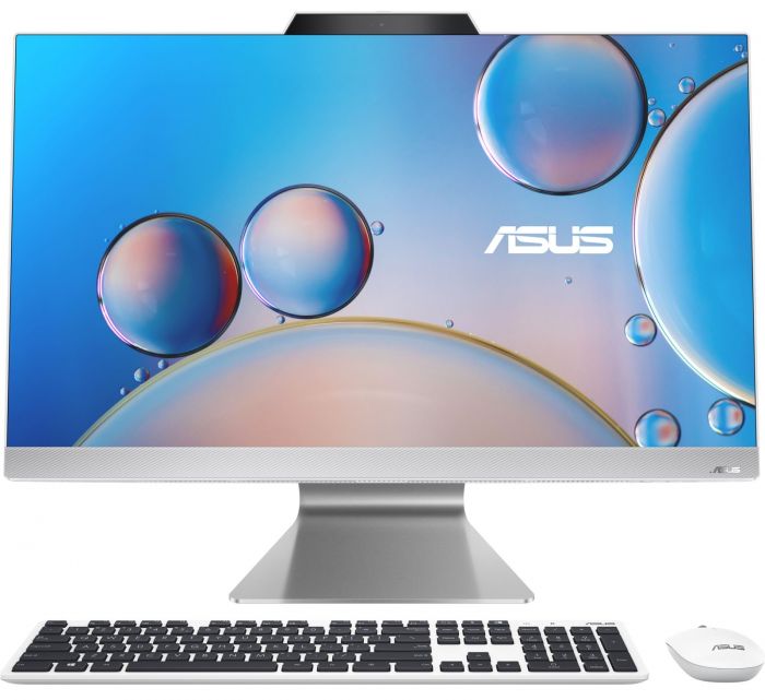 Комп'ютер персональний моноблок ASUS M3702WFAK-WA0330 27" FHD AG, AMD R5-7520U, 16GB, F1TB, UMA, WiFi, кл+м, без ОС, білий