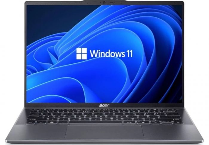 Ноутбук Acer Swift Go 14 SFG14-63 14" 2.8K OLED, AMD R7-8845HS, 32GB, F1TB, UMA, Win11, сірий