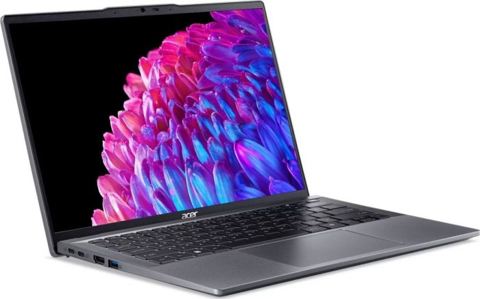 Ноутбук Acer Swift Go 14 SFG14-63 14" 2.8K OLED, AMD R7-8845HS, 32GB, F1TB, UMA, Win11, сірий