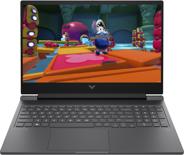 Ноутбук HP Victus 16-r0005ua 16.1" FHD IPS AG, Intel i5-13500H, 16GB, F1024GB, NVD4060-8, DOS, чорний