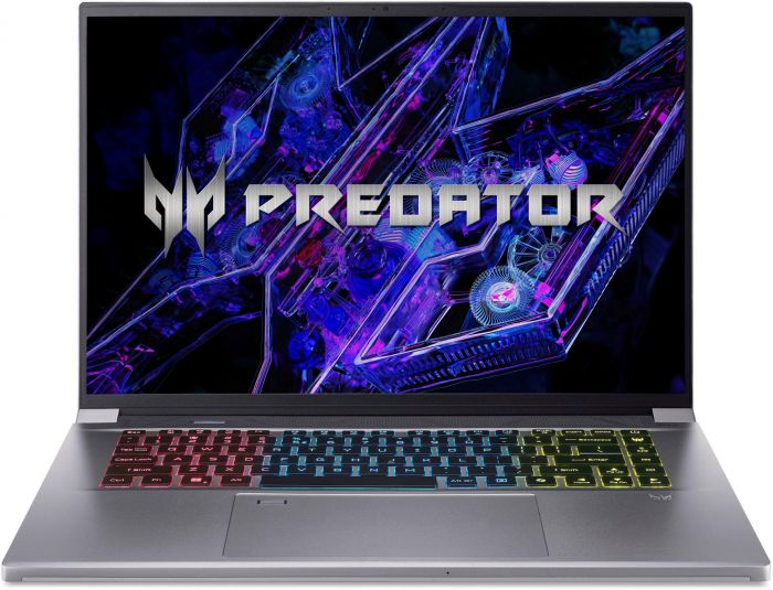 Ноутбук Acer Predator Triton Neo 16 PTN16-51 16" WQXGA 3.2K, Intel U9-185H, 32GB, F1TB, NVD4070-8, Lin, сріблястий