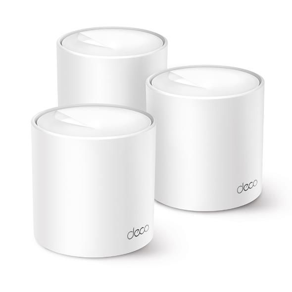 Система WiFi-Mesh TP-LINK Deco X10 AX1500, 1xGE LAN, 1xGE WAN, 3мод