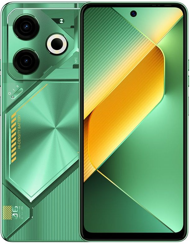 Смартфон TECNO POVA 6 NEO (LI6) 6.78" 8/256ГБ, 2SIM, 7000мА•год, Comet Green