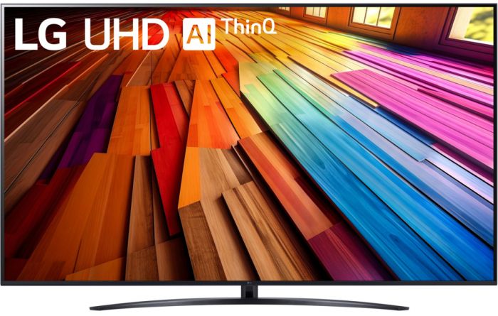 Телевізор 55" LG UHD 4K 60Hz Smart WebOS Black