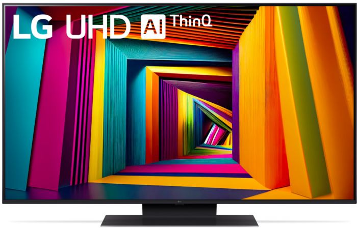 Телевізор 55" LG UHD 4K 60Hz Smart WebOS Black