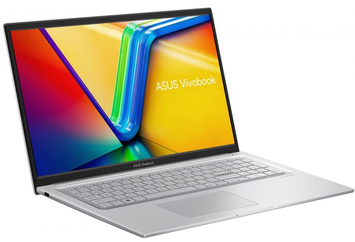 Ноутбук ASUS Vivobook 17 X1704ZA-AU144 17.3" FHD IPS, Intel i3-1215U, 8GB, F512GB, UMA, noOS, Сріблястий