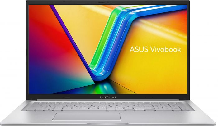 Ноутбук ASUS Vivobook 17 X1704ZA-AU144 17.3" FHD IPS, Intel i3-1215U, 8GB, F512GB, UMA, noOS, Сріблястий