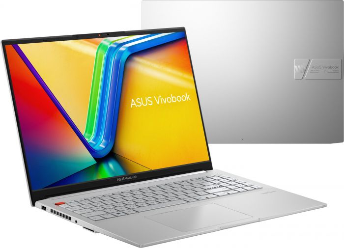 Ноутбук ASUS Vivobook Pro 16 K6602VU-N1105 16" WUXGA IPS, Intel i5-13500H, 16GB, F512GB, NVD4050-6, NoOS, Сріблястий