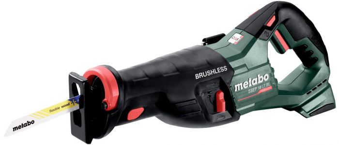 Пилка шабельна акумуляторна Metabo SSEP 18 LT BL 18В хід 32мм 0-3000об/хв 3кг без АКБ та ЗП