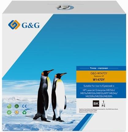 Картридж G&G до HP 147Y LJ MFP M611/M612/M635/M636 Black (42 000стор)