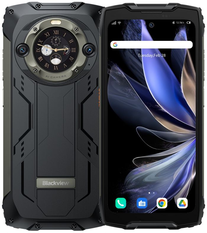 Смартфон Blackview BV9300 Pro 6.7" 8/256ГБ, 2SIM, 15080мА•год, чорний UA