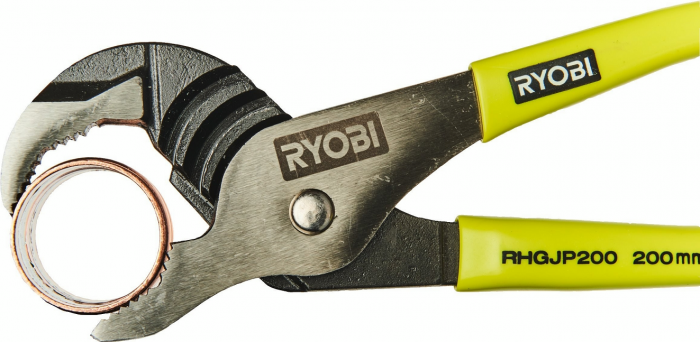 Кліщі переставні Ryobi RHGJP200, 200мм, Cr-V, 0.31кг