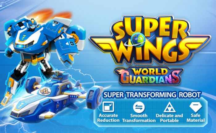 Ігрова фігурка-трансформер Super Wings Міні Повітряна База Робот