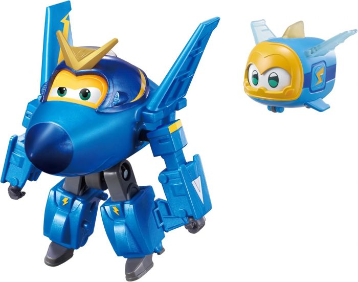 Ігровий набір Super Wings Transforming Джером і улюбленець (Jerome & Pet)