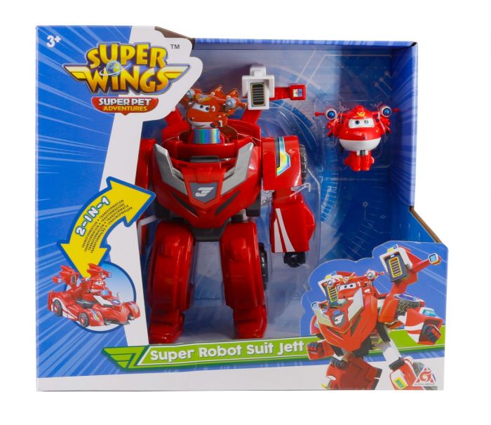 Ігровий набір Super Wings Super Robot Suit Джетт (Jett)