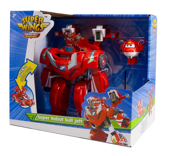 Ігровий набір Super Wings Super Robot Suit Джетт (Jett)