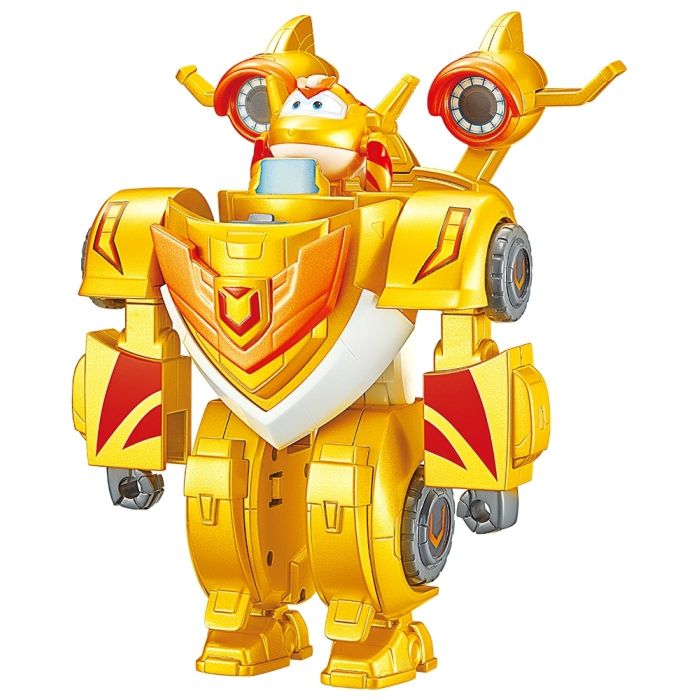 Ігровий набір Super Wings Super Robot Suit Золотий Хлопчик (Golden Boy)