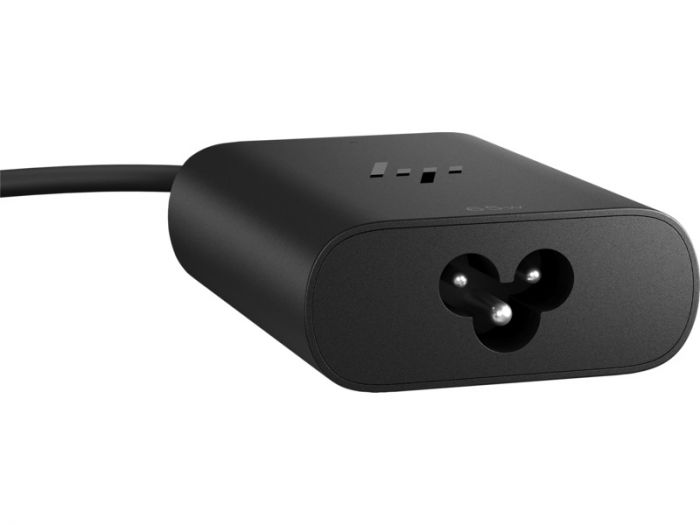 Зарядний пристрій мережевий HP 65W 2хUSB-C, кабель USB-C > USB-C, 1м, чорний