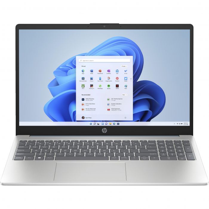 Ноутбук HP 15-fc0028ua 15.6" FHD IPS AG, AMD R5-7520U, 8GB, F512GB, UMA, Win11, синій