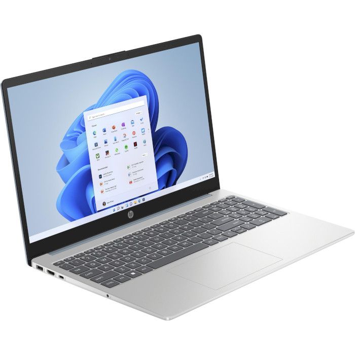 Ноутбук HP 15-fc0028ua 15.6" FHD IPS AG, AMD R5-7520U, 8GB, F512GB, UMA, Win11, синій