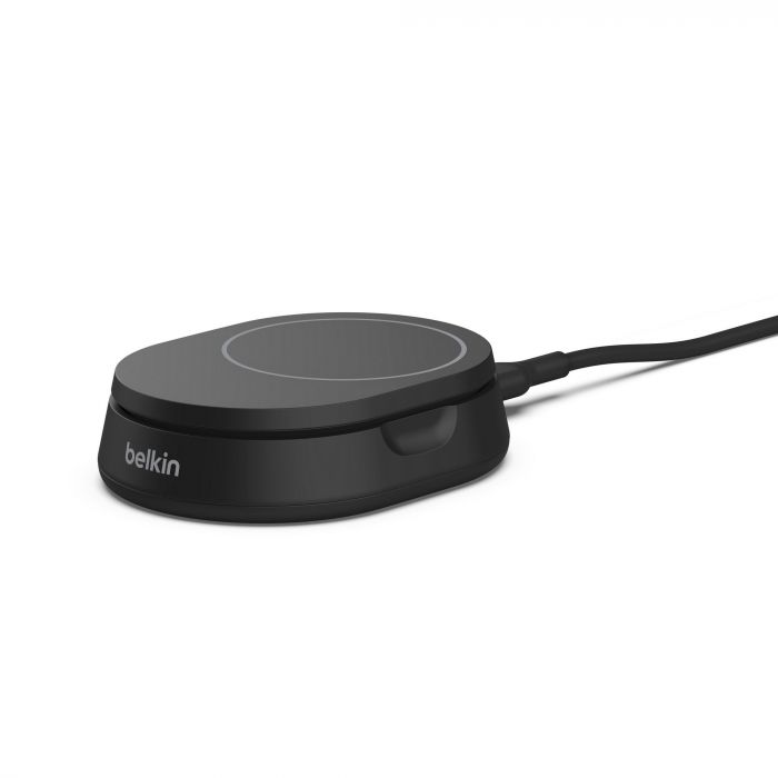 Зарядний пристрій бездротовий Belkin 15Вт Magnetic Stand Qi2, чорний