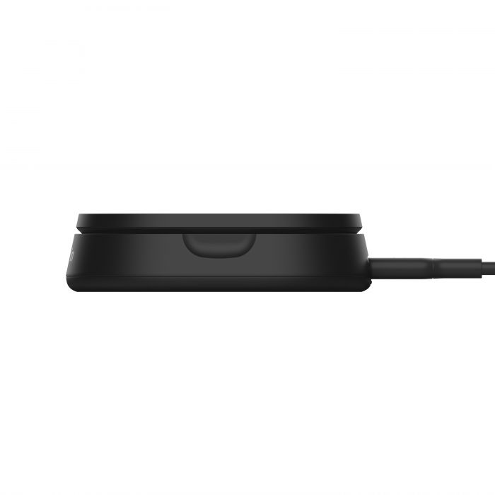 Зарядний пристрій бездротовий Belkin 15Вт Magnetic Stand Qi2, чорний