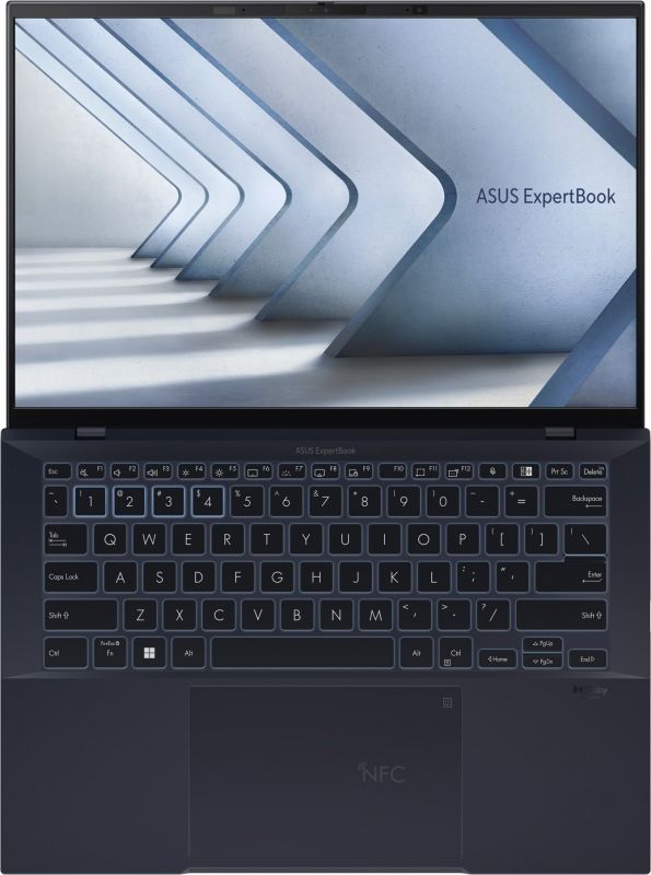 Ноутбук ASUS Expertbook B9 B9403CVAR-KM0693 14" WQXGA+ OLED, Intel Ultra 7 150U, 32GB, F1TB, UMA, NoOS, Чорний