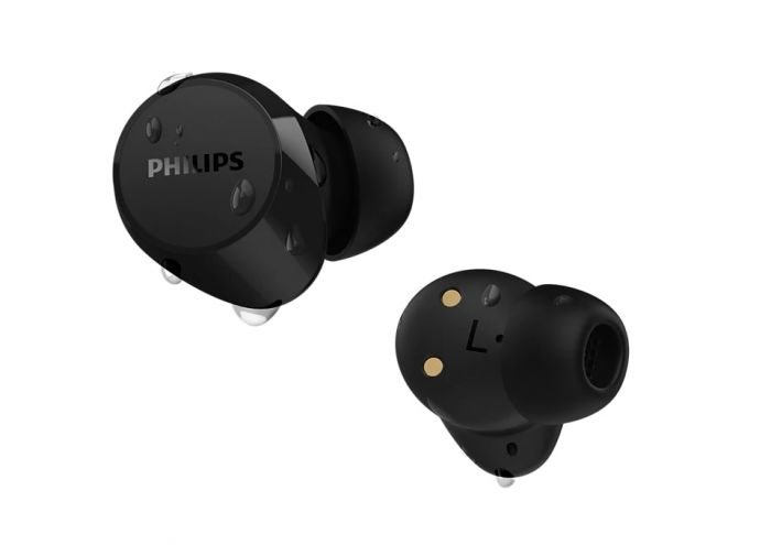 Навушники TWS Philips TAT1209 BT 5.3, IPX4, SBC, Touch control, Чорний