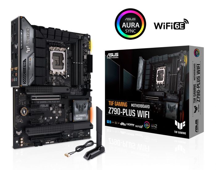 Материнcька плата ASUS TUF GAMING Z790-PLUS WIFI D4 s1700 Z790 4xDDR4 M.2 HDMI DP Wi-Fi BT ATX