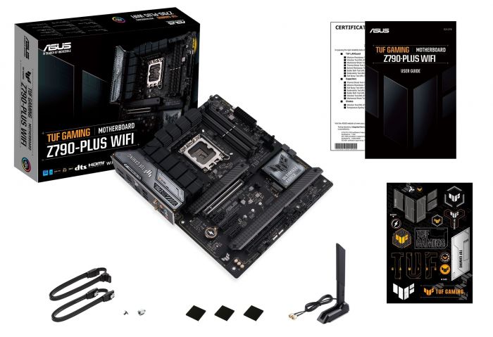 Материнcька плата ASUS TUF GAMING Z790-PLUS WIFI D4 s1700 Z790 4xDDR4 M.2 HDMI DP Wi-Fi BT ATX