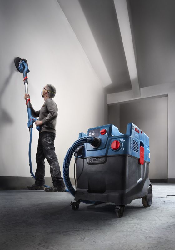 Пилосос професійний Bosch GAS 400 A, 1200Вт, 240мБар, контейнер 40л, 14кг