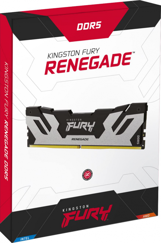 Пам'ять ПК Kingston DDR5 48GB 6400 FURY Renegade XMP Срібний