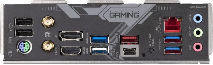 Материнська плата GIGABYTE B650 GAMING X AX V2 sAM5 B650 4xDDR5 M.2 HDMI DP ATX