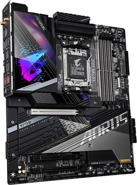 Материнська плата GIGABYTE X670E AORUS XTREME X670 sAM5 4xDDR5 M.2 Wi-Fi BT HDMI BT EATX