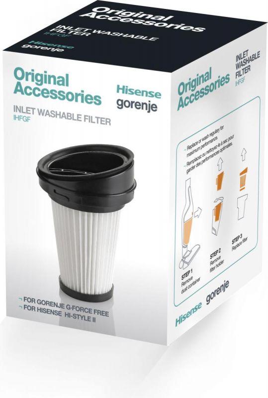 Фільтр для пилососів Gorenje Filter HEPA VC252GFA, SVC216GFW, SVC252GFR, 735551